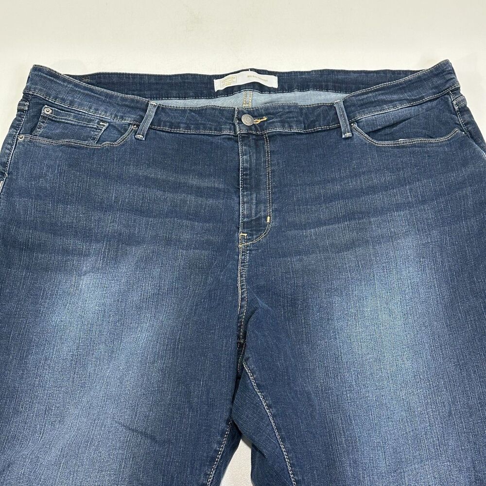 Levi Strauss Signature Gold Womens‎ Mid Rise Straight Jeans Size 38/32